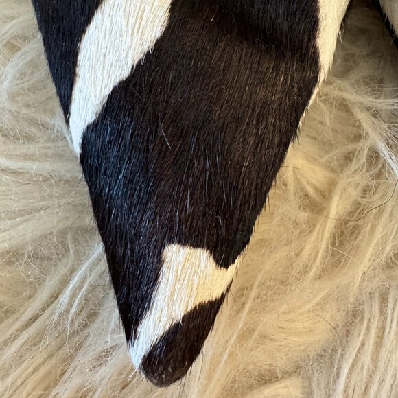 Guess by Marciano stylish faux cow print fur inspired stiletto high heels - Picture 5 of 16